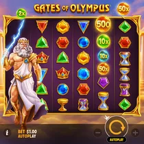 AeroBet - Gates of Olympus Slot Game by Pragmatic Play