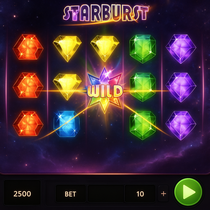AeroBet - Starburst Slot Game by NetEnt